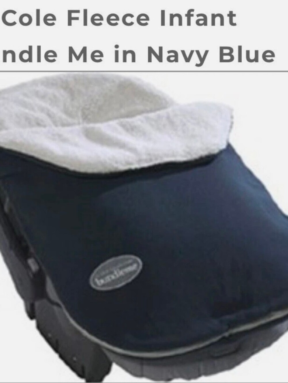 JJ Cole Navy Bundle me Cover